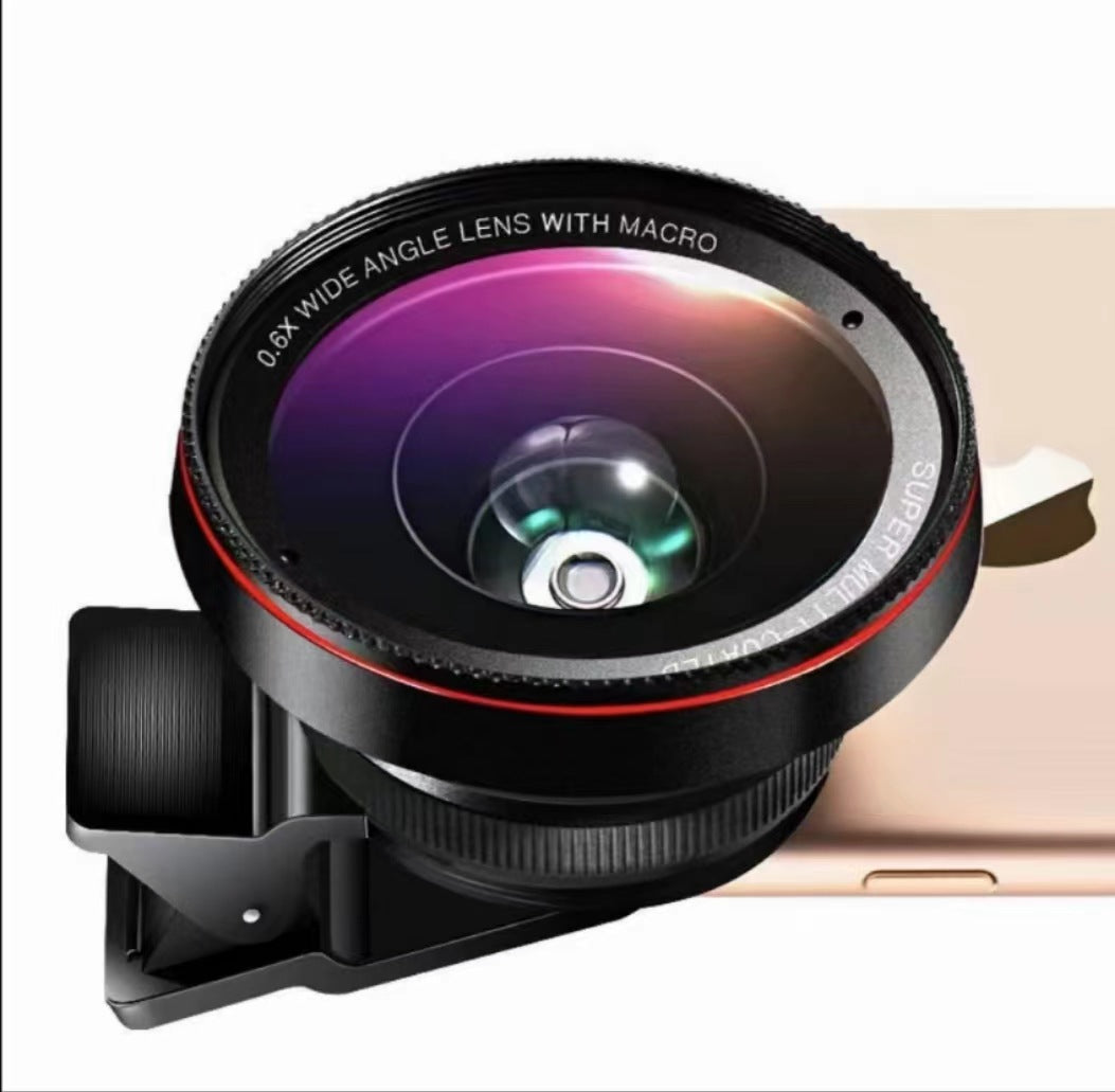 0.6X Wide Angle Acrylic Dual Mobile Lens 37MM