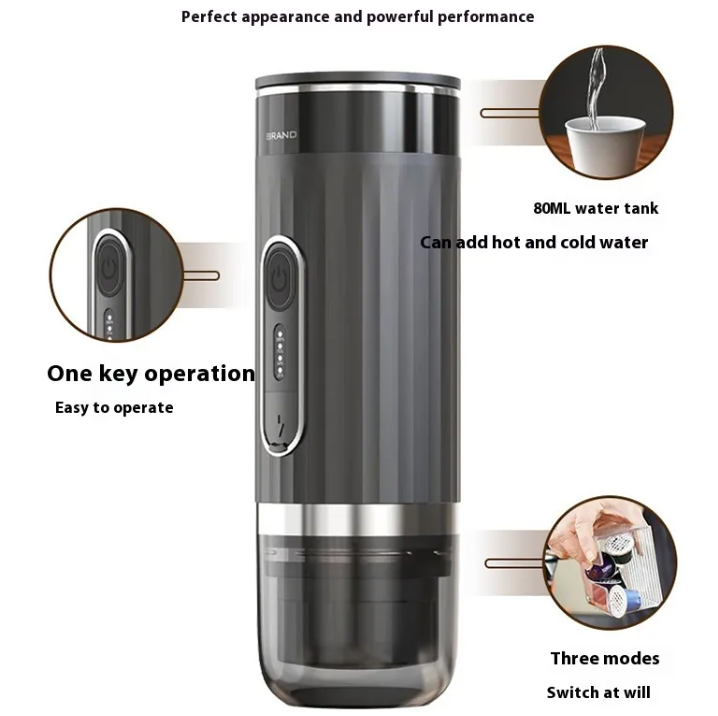 Portable Rechargeable Espresso Maker