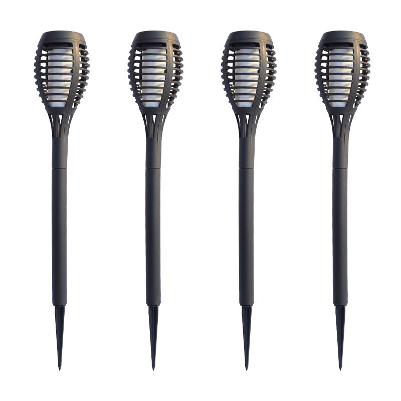 New Solar LED Flame Torch Light for Outdoor Decoration