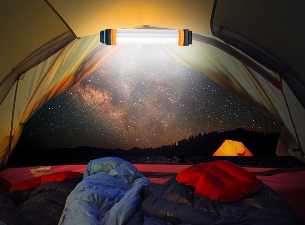 Rechargeable LED Camping Lantern with Magnetic Base