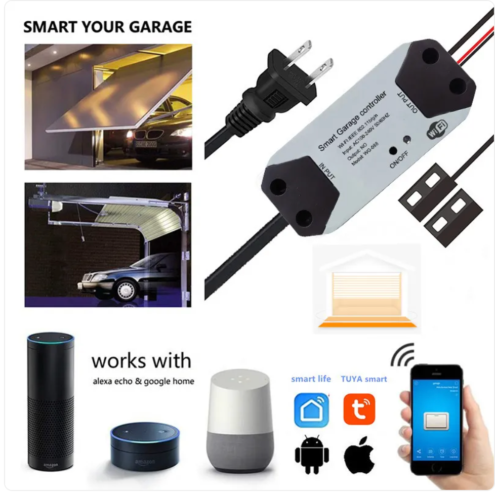 WiFi Smart Garage Door Controller
