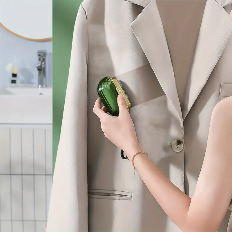 2-in-1 Portable Clothes and Lint Remover Brush