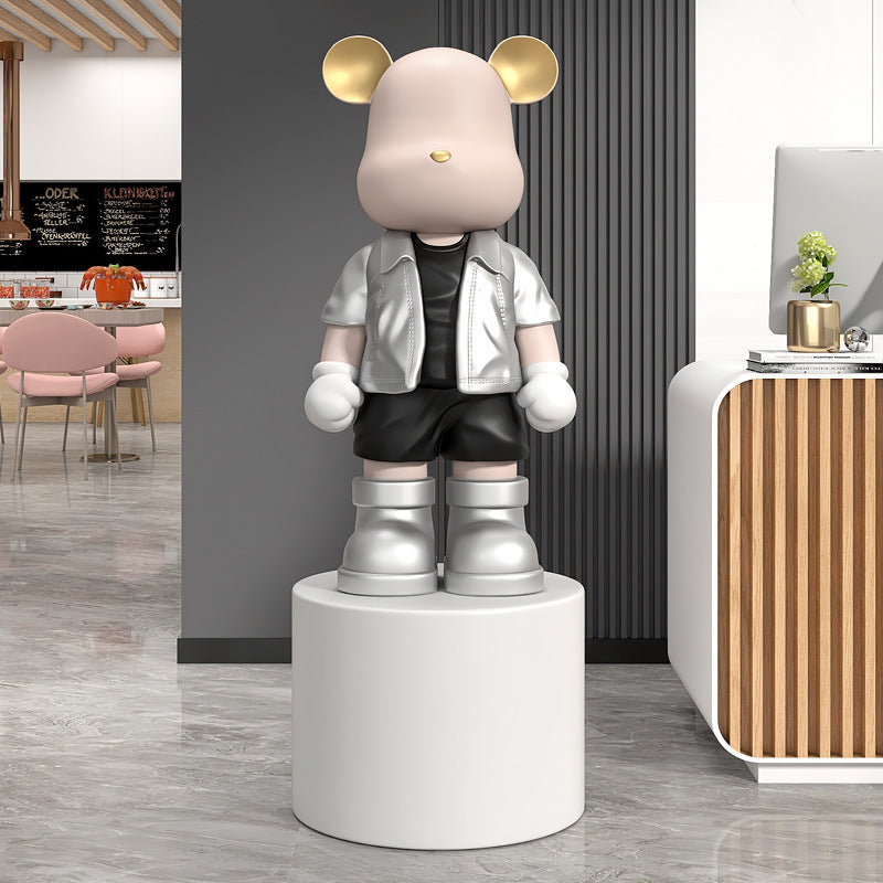 Bear Floor Figurine