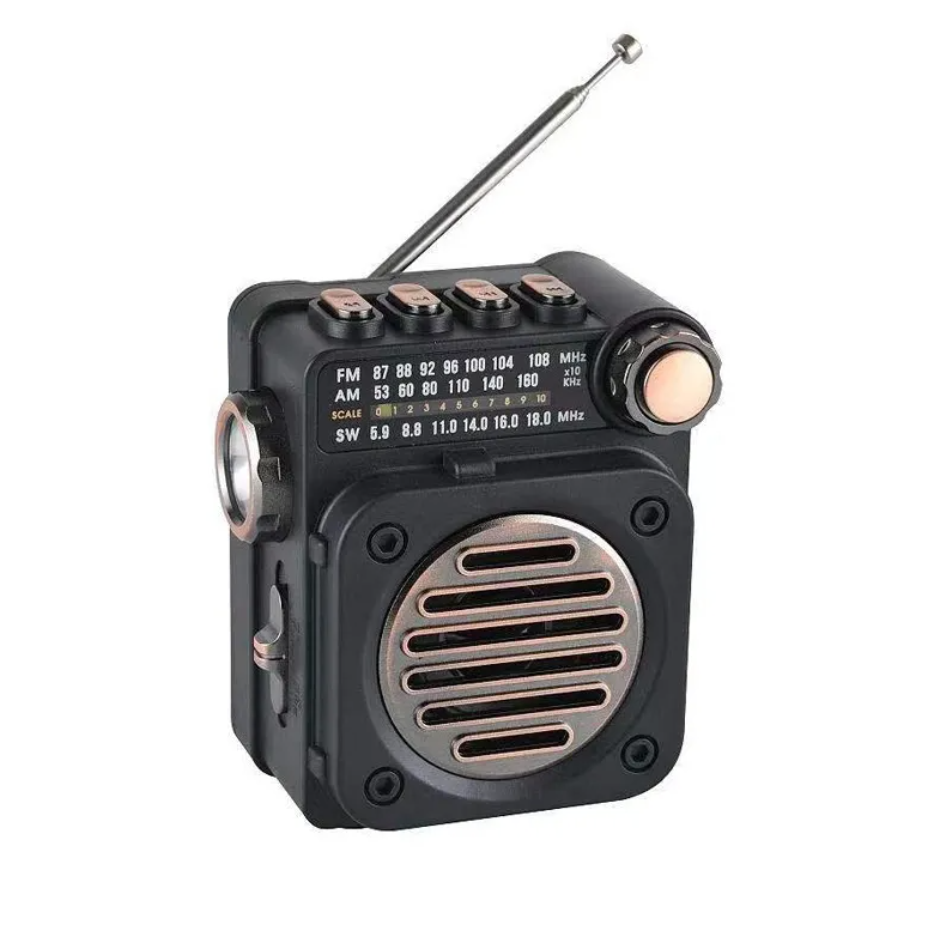 Compact Multi-Band FM/AM/SW Portable Radio
