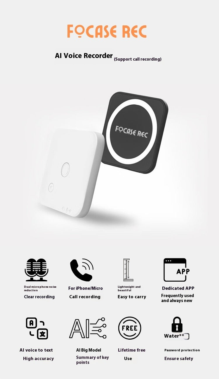 AI Voice Recorder with Smart Transcription