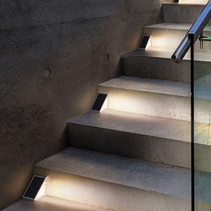 Anti-Theft Outdoor LED Solar Stair Light