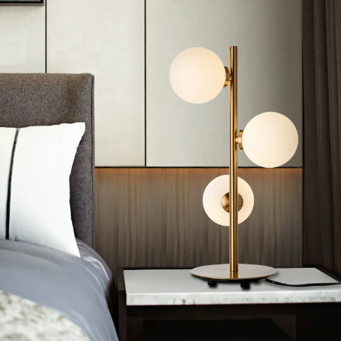 Modern Round Table Lamp