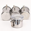 Stainless Steel Coffee Storage Canister with Lid