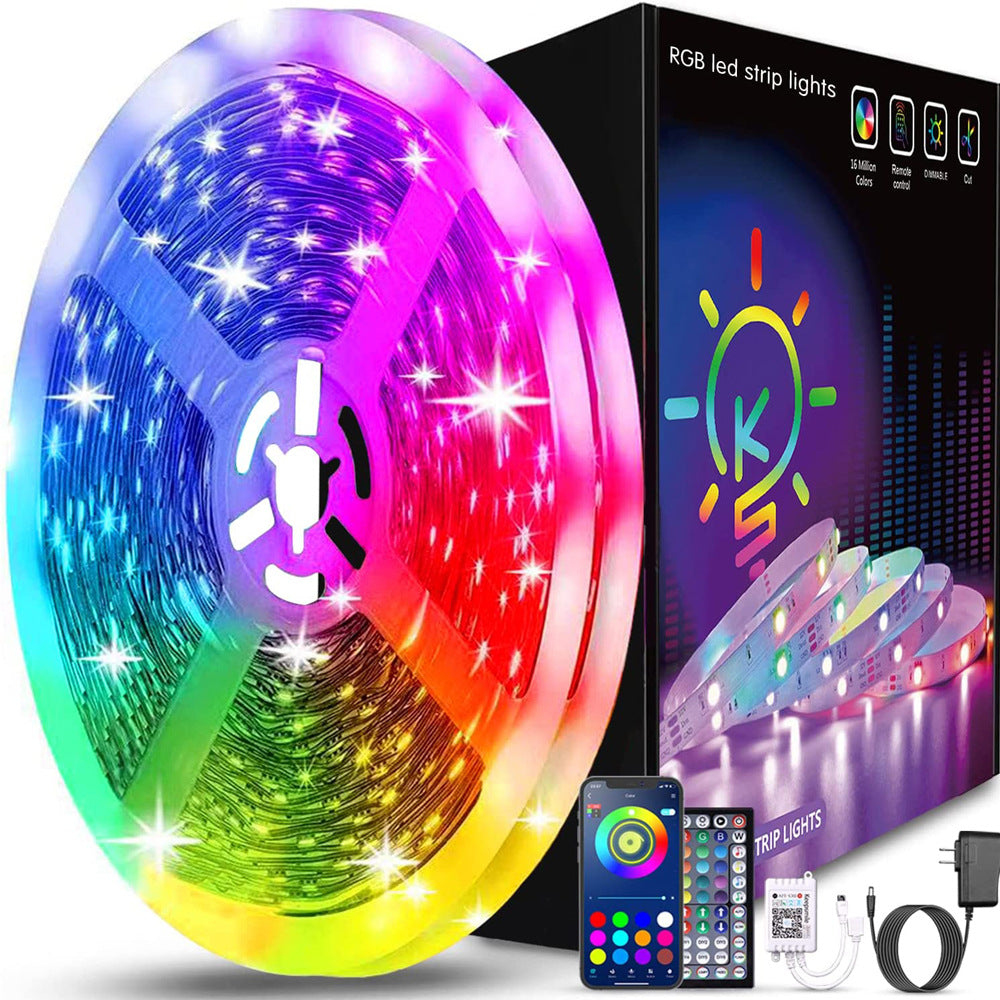 12V RGB LED Strip Light with Remote Control