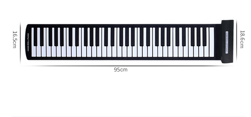61-Key Portable Folding Electric Piano
