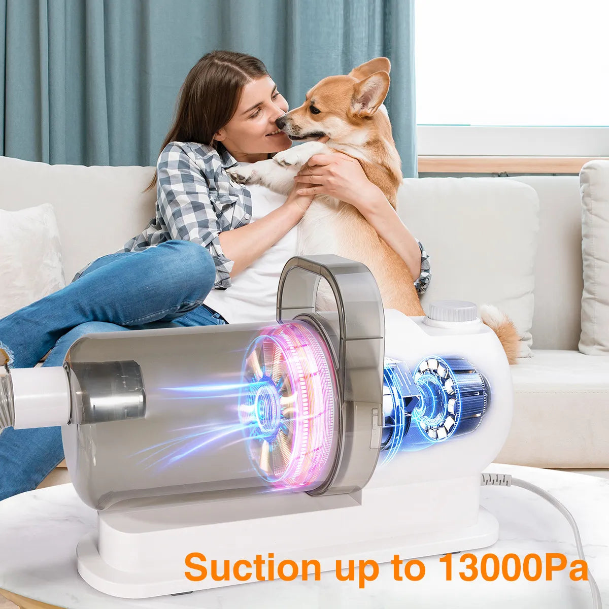 All-In-One Pet Grooming Vacuum