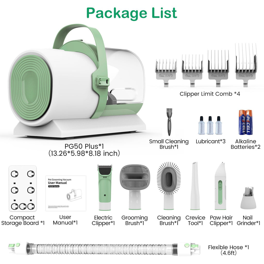 Pet Hair Remover Vacuum & Trimmer