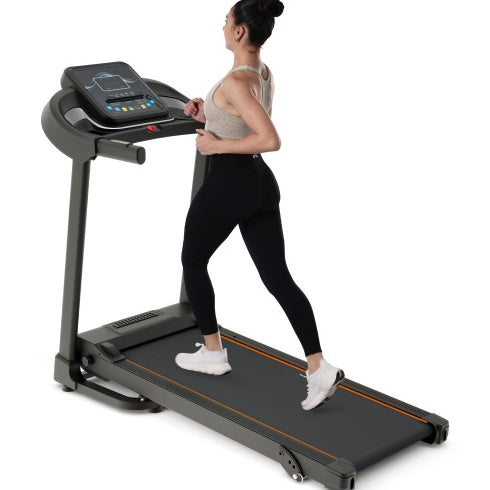 Folding Treadmill with Speakers & Incline, 2.5HP