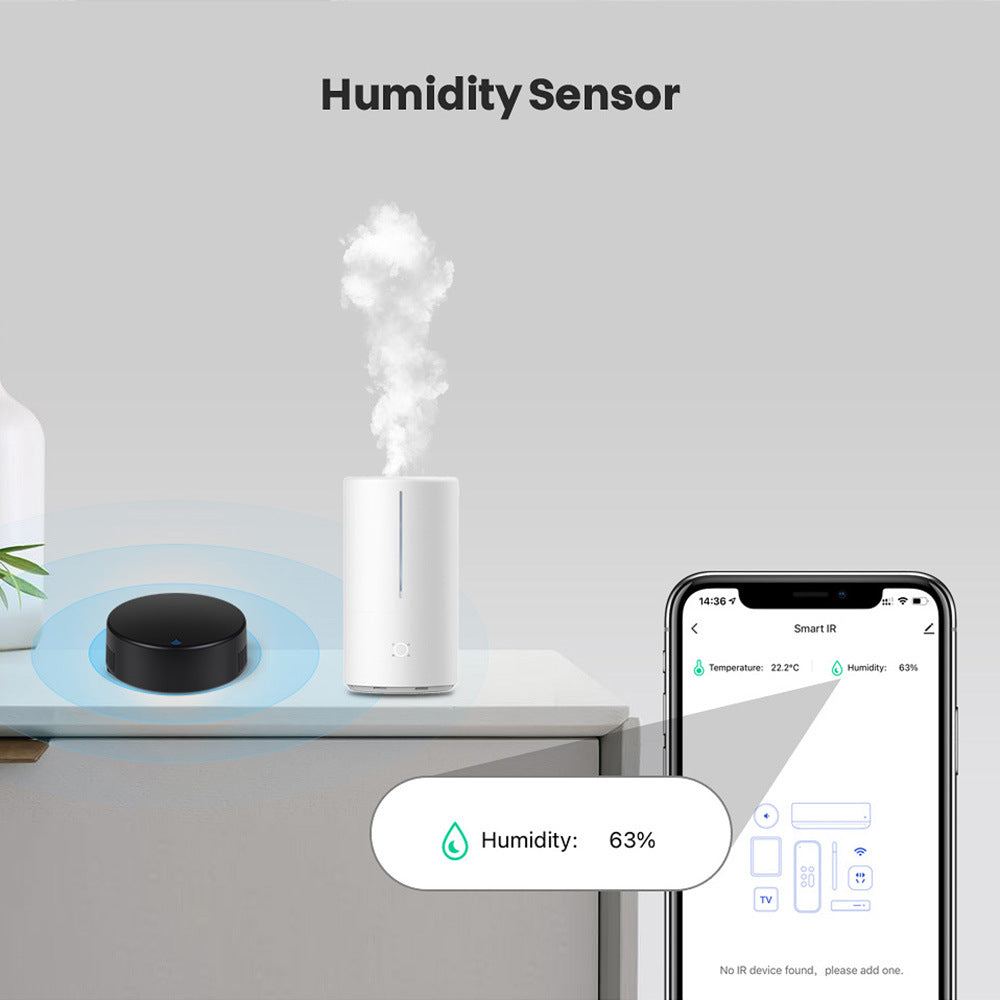 Tuya Wifi Universal Remote with Temp and Humidity Sensor