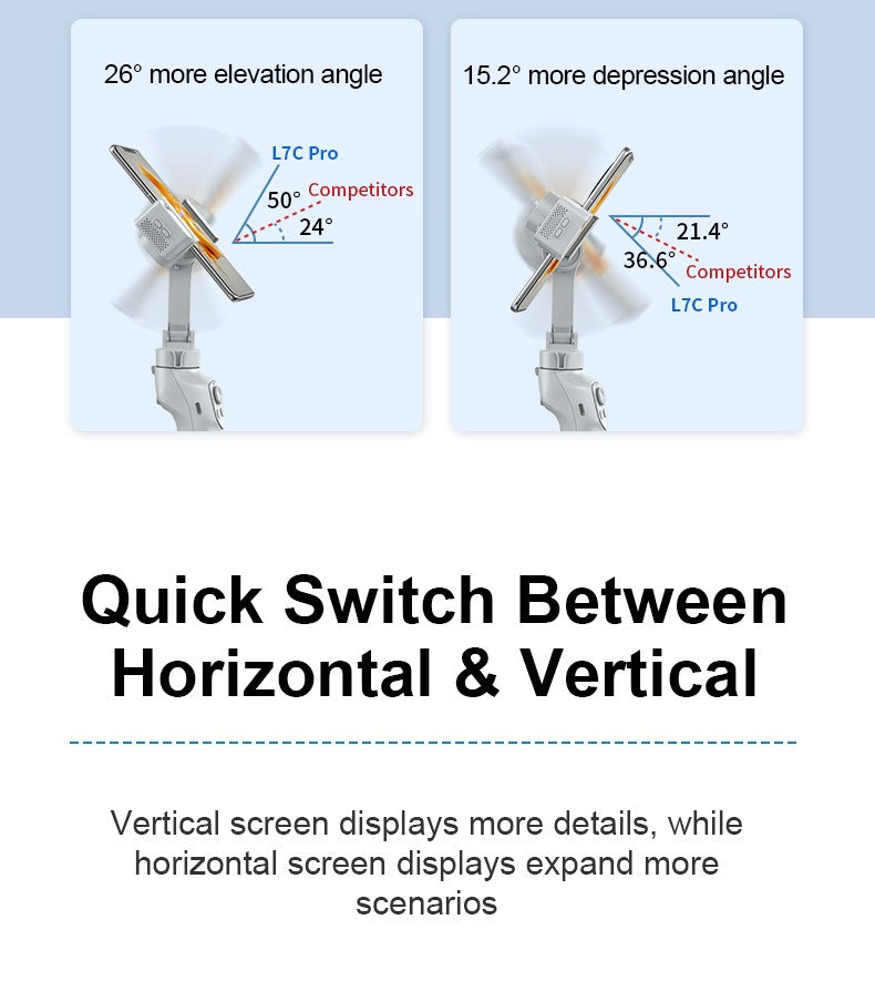 Foldable Handheld Phone Stabilizer