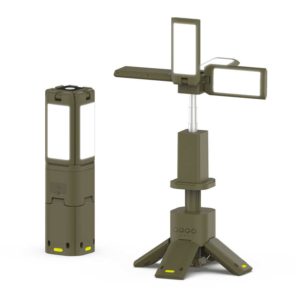 Folding Camping Lantern with Bluetooth Speaker