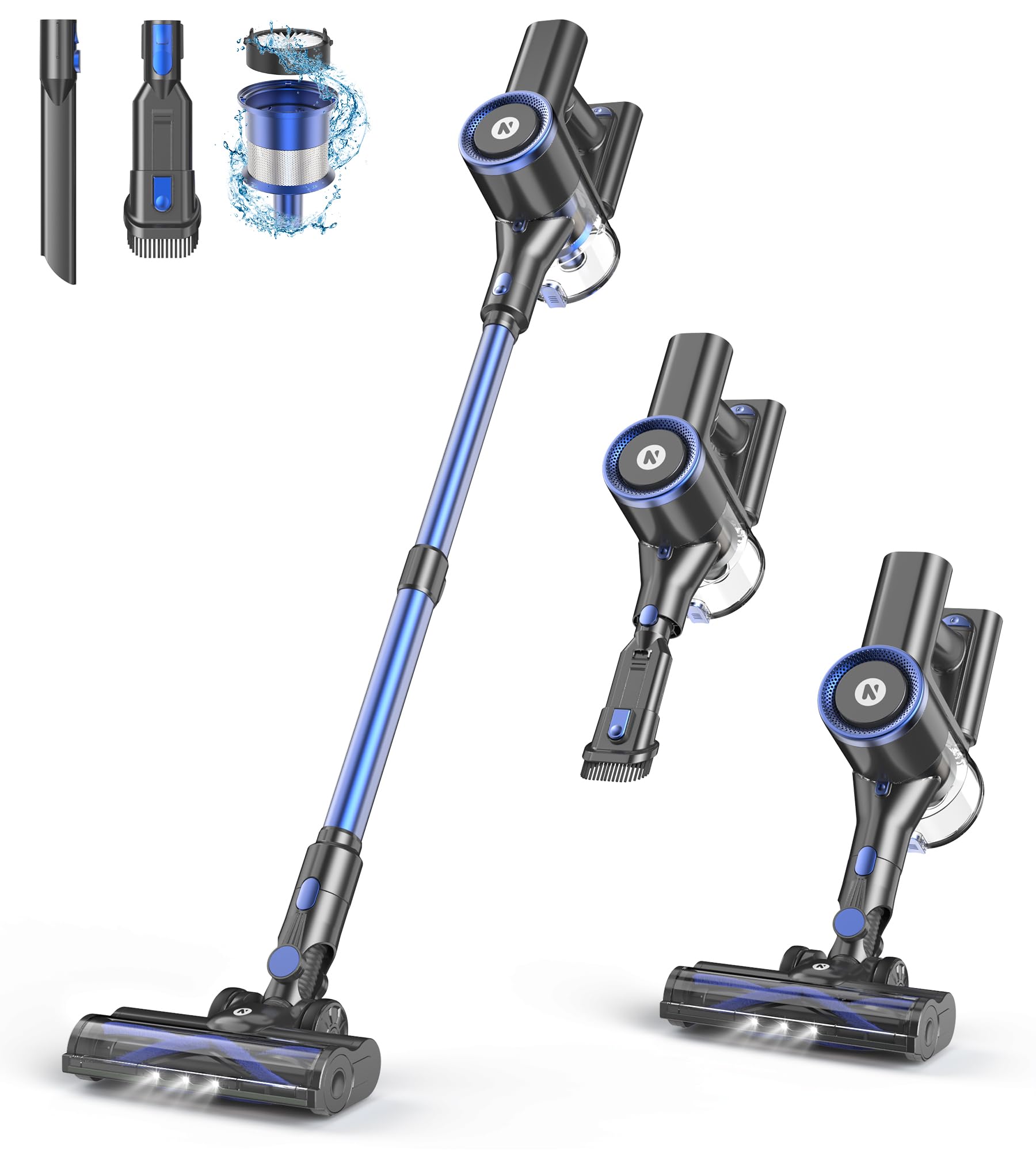 Cordless Stick Vacuum Cleaner, 28kPa