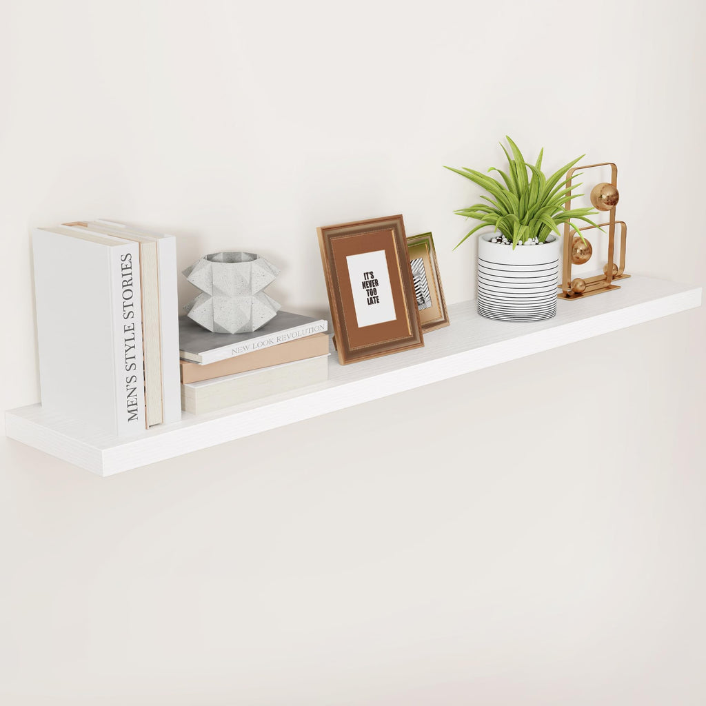 55-Inch Farmhouse Floating Wall Shelf