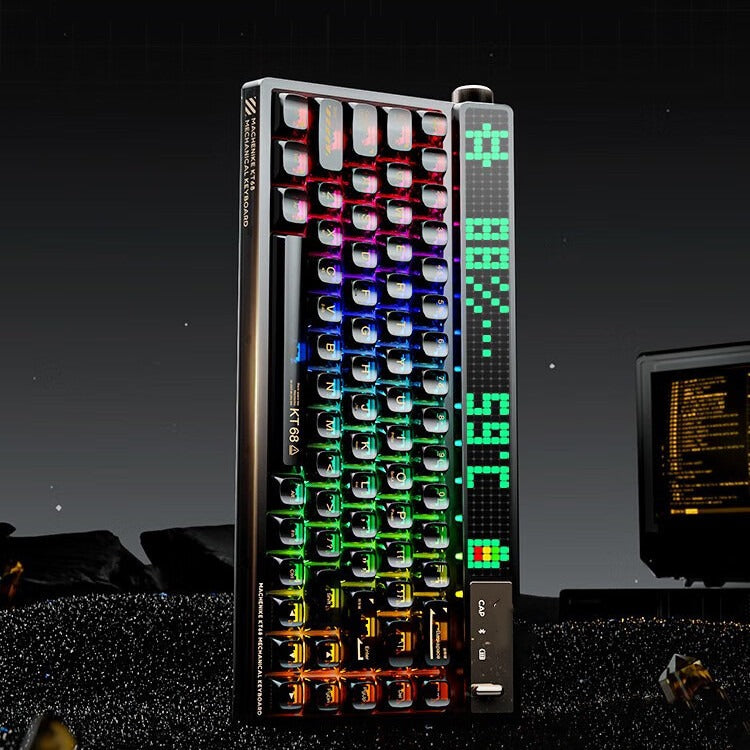 Transparent Wireless Mechanical Keyboard