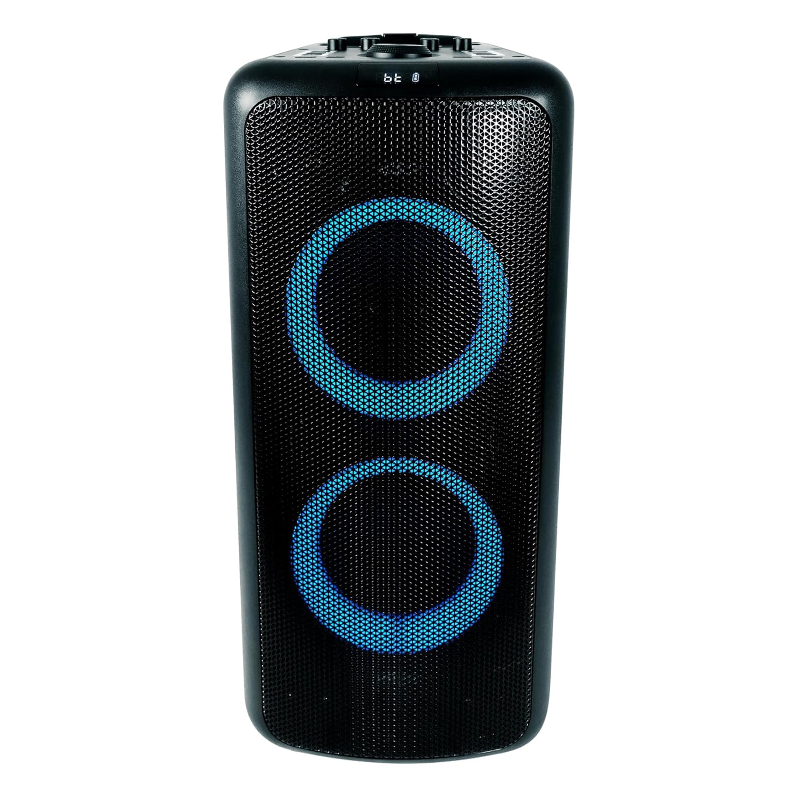 Rockville 2000W Bluetooth Party Speaker with Karaoke Mic Input