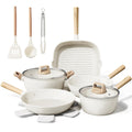 14-Piece Ceramic Nonstick Cookware Set
