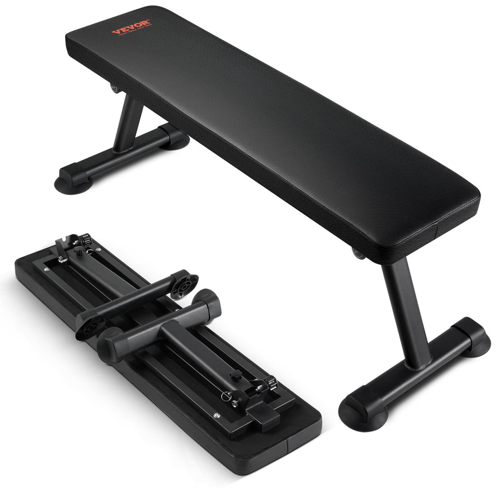 VEVOR Foldable Flat Weight Bench