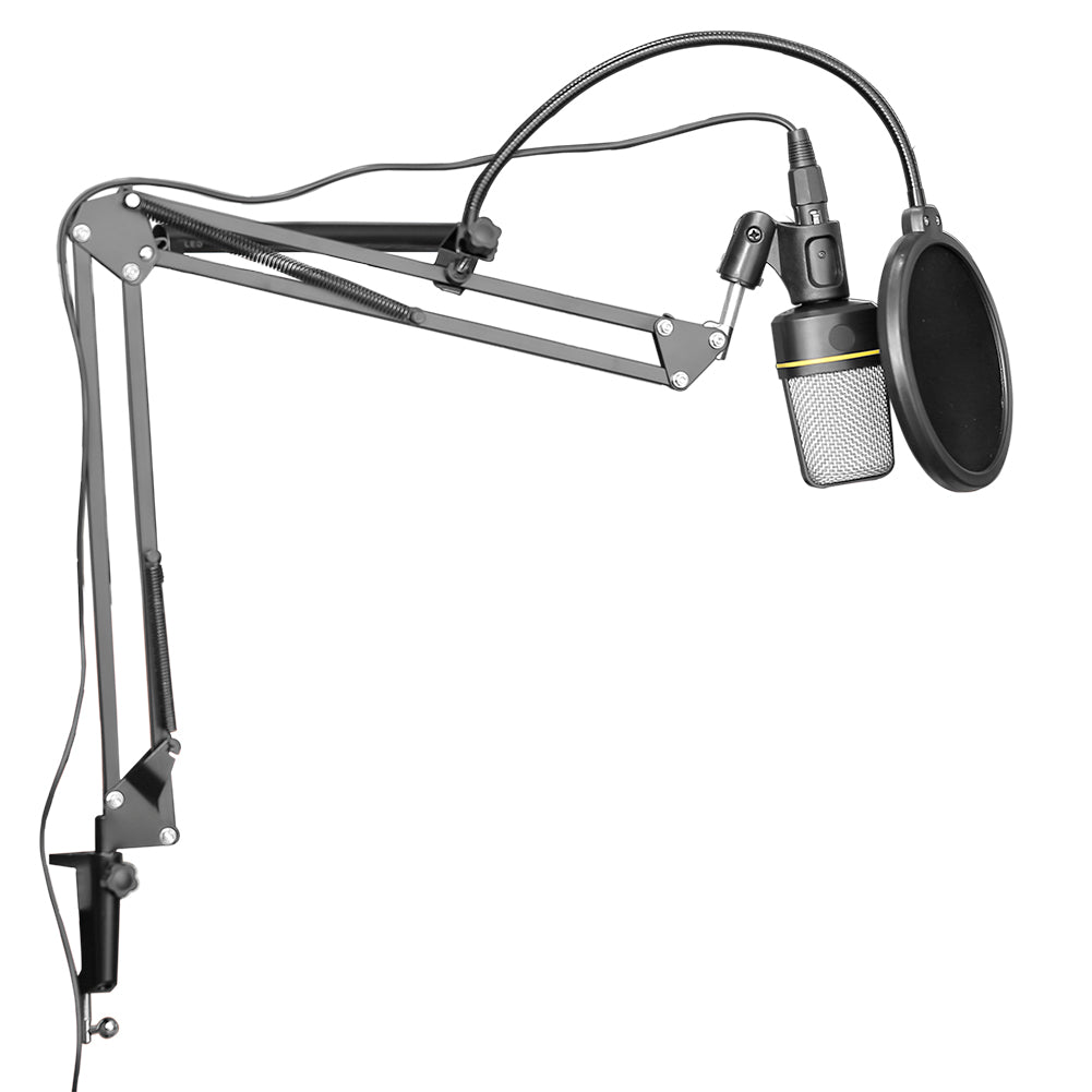 NW-35 Metal Microphone Stand, Scissor Shape Foldable