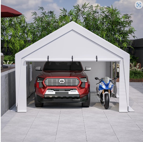 Heavy-Duty Steel Carport Canopy