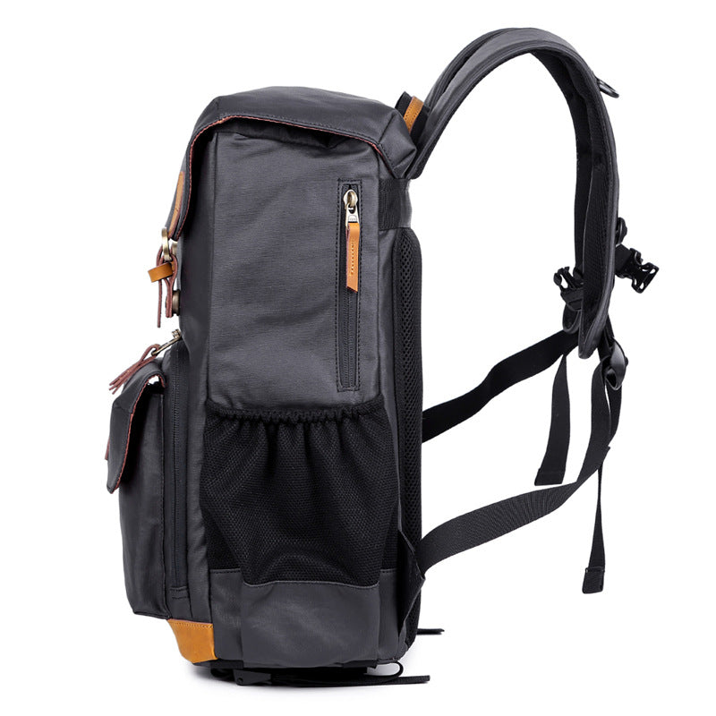 Waterproof Canvas DSLR Camera Backpack for Outdoor Use