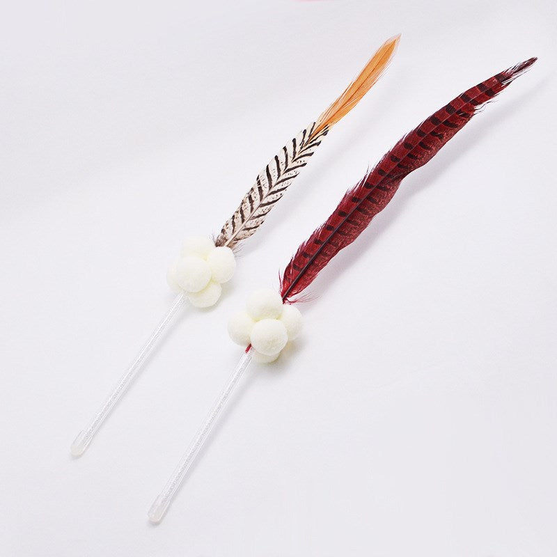 Cat Feather Teaser Wand