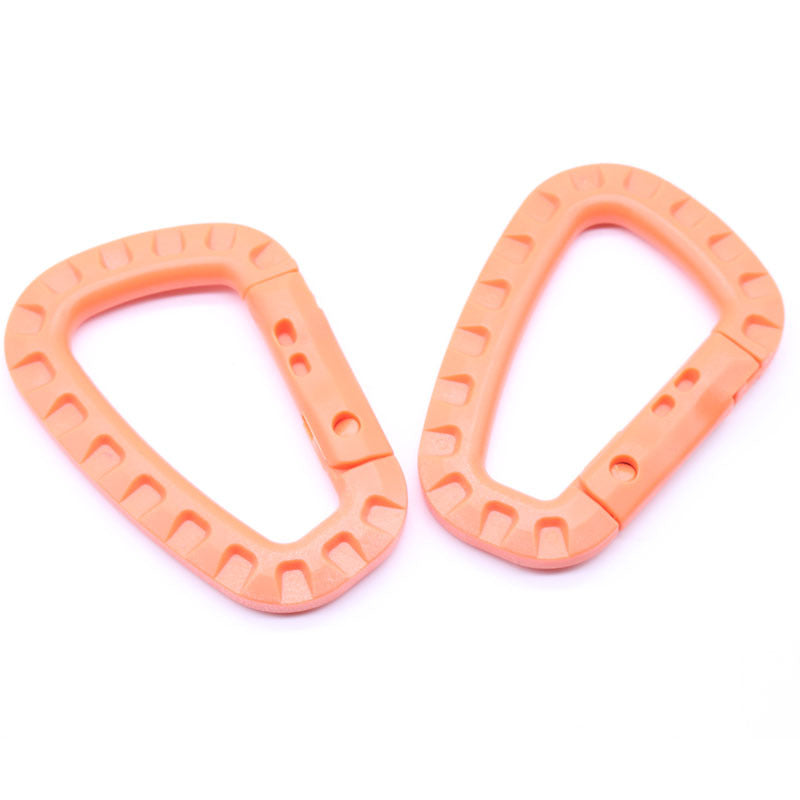 D-Type High-Quality Plastic Climbing Carabiner Hook