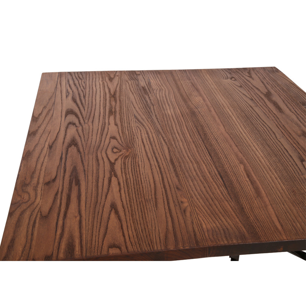 Industrial Style Iron Leg Dining Table