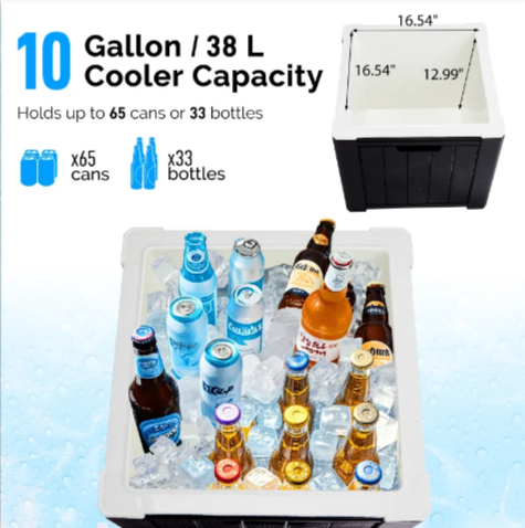 10-Gallon Cooler Side Table