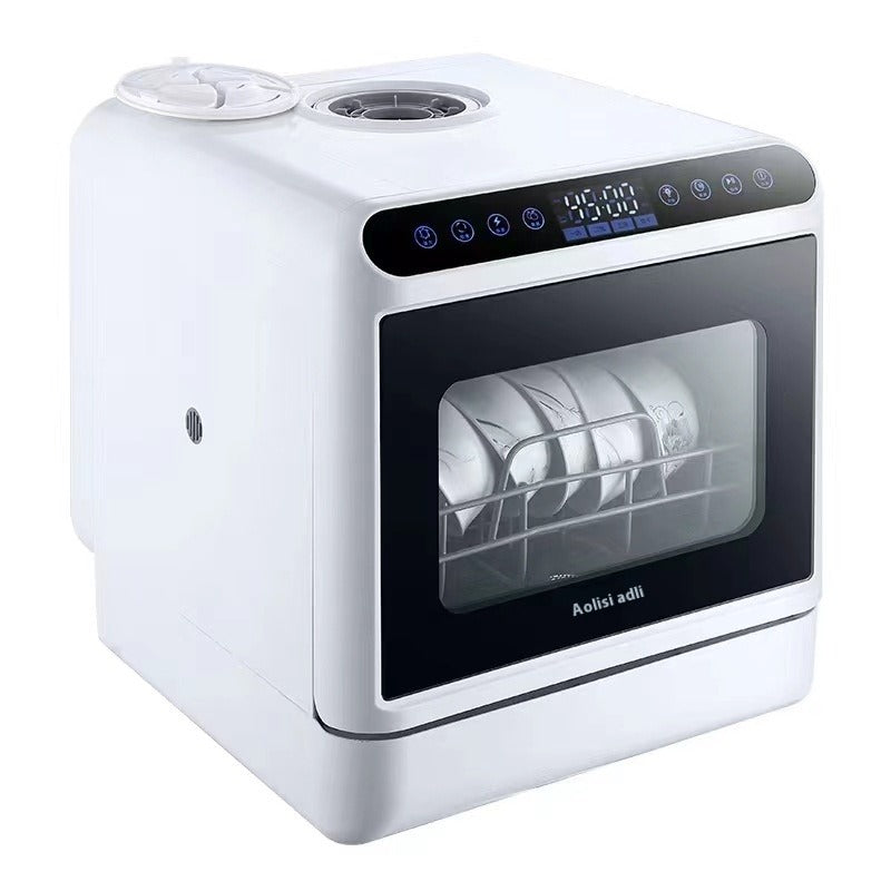 Countertop Automatic Dishwasher with Water Tank