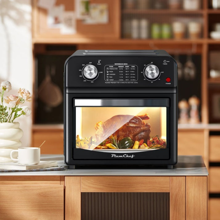 12L Dual-Knob Air Fryer Oven