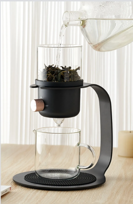 Freshly Ground Coffee Pour-Over Teapot