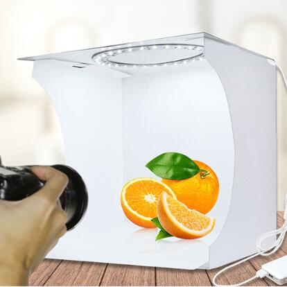 Portable Folding LED Photography Studio with Mini Light Box