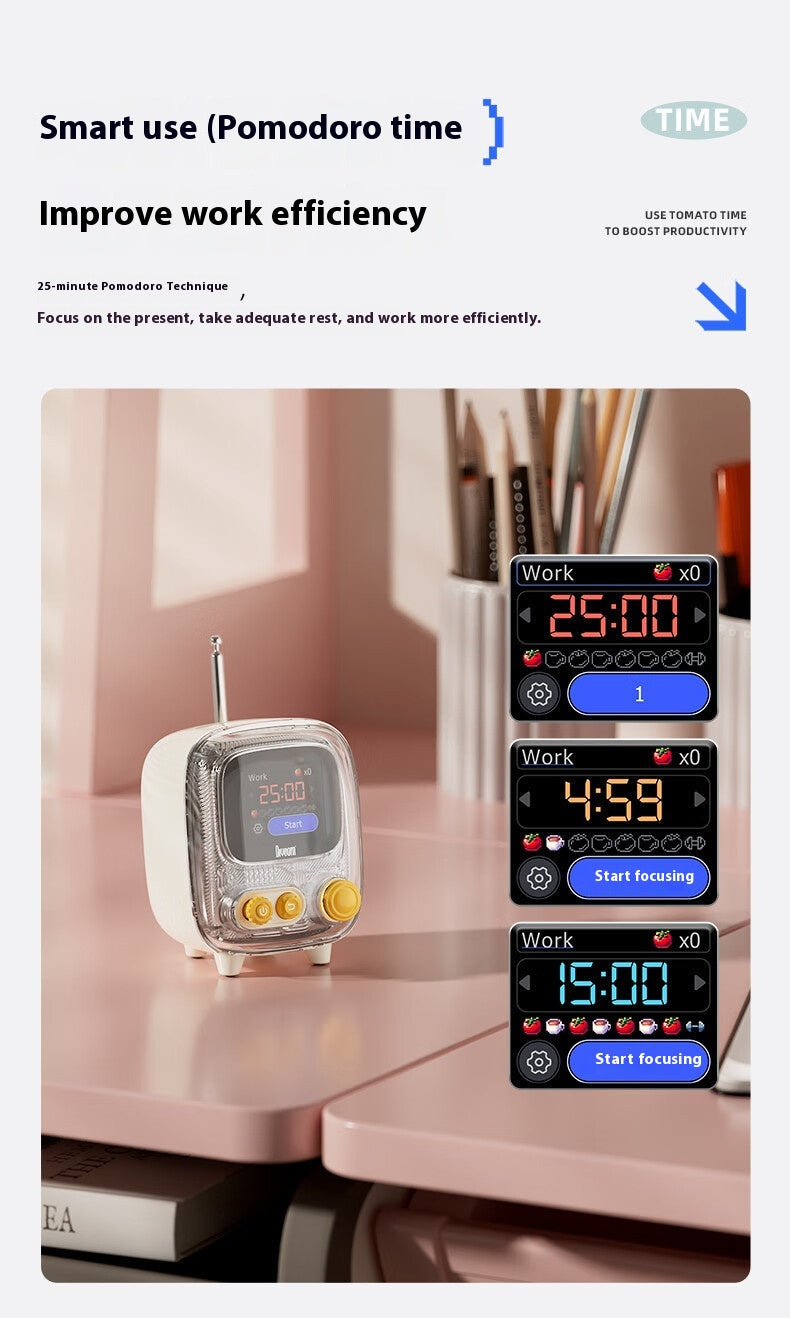Retro Wireless Desktop Speaker