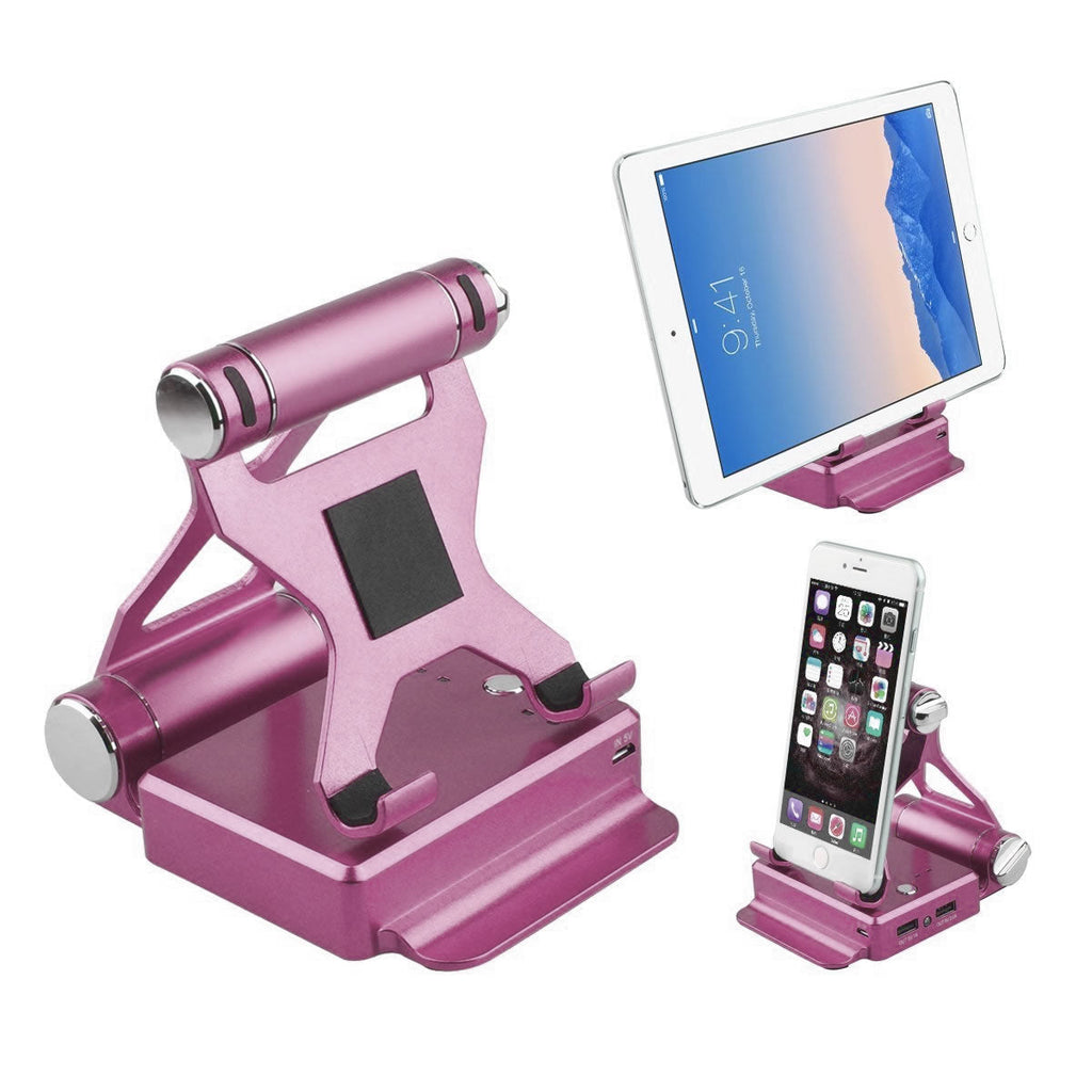 Podium Style Stand with Extended Battery for iPad, iPhone and Smart Gadgets