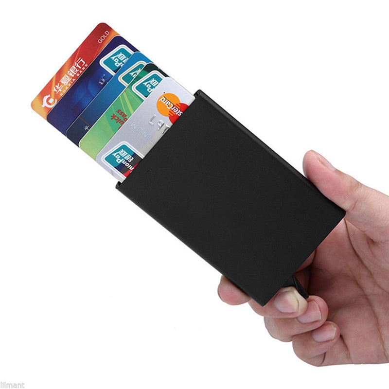 Alloy Business Card Holder and Wallet Case