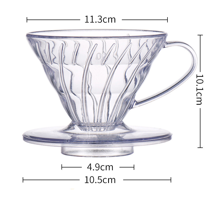 Single Origin Glass Coffee Dripper