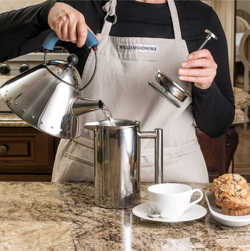 Double-Layer Stainless Steel French Press Coffee Maker