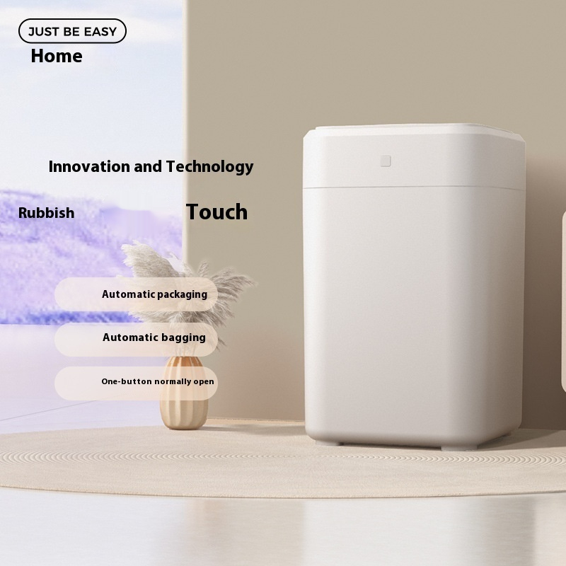 Smart Self-Sealing Automatic Trash Can