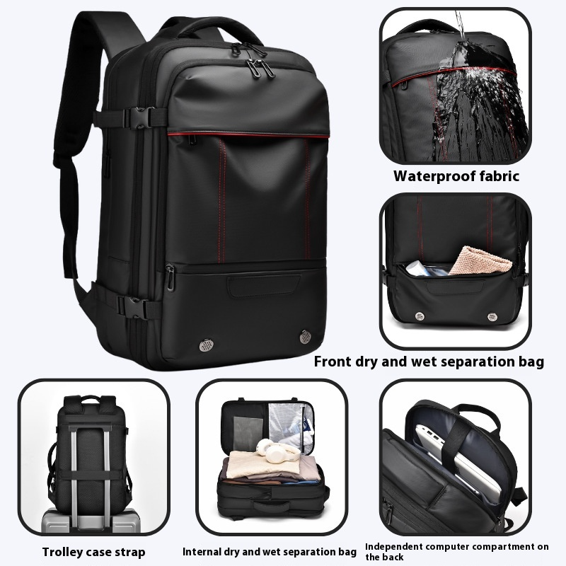 Vacuum Seal Travel Packing Bag Large