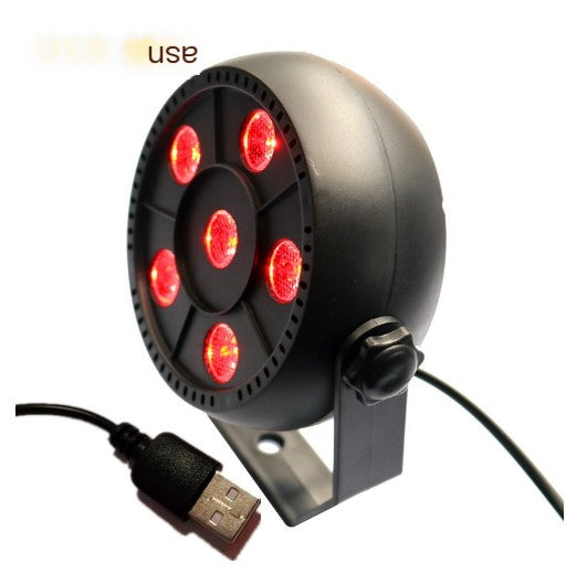 Mini Stage Wash Light COB DMX DJ Par Light with Remote