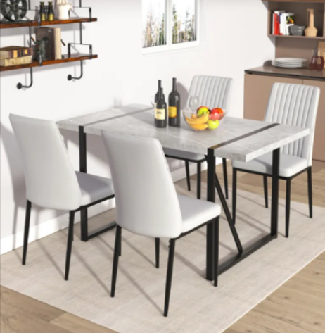 Modern 55" Rectangular Dining Table