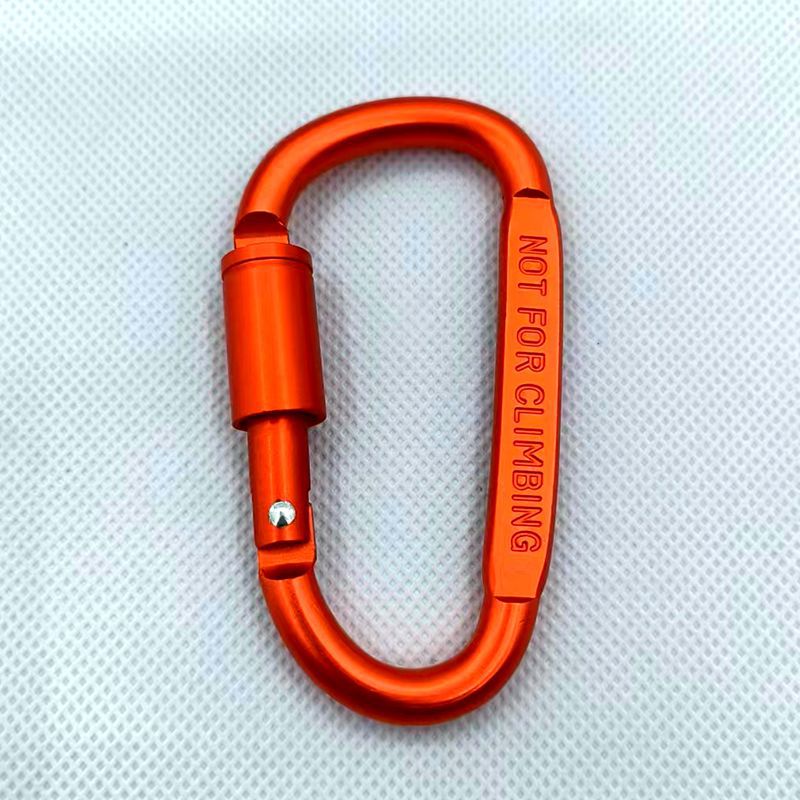 Factory Direct Thickened D Shaped Locking Carabiner