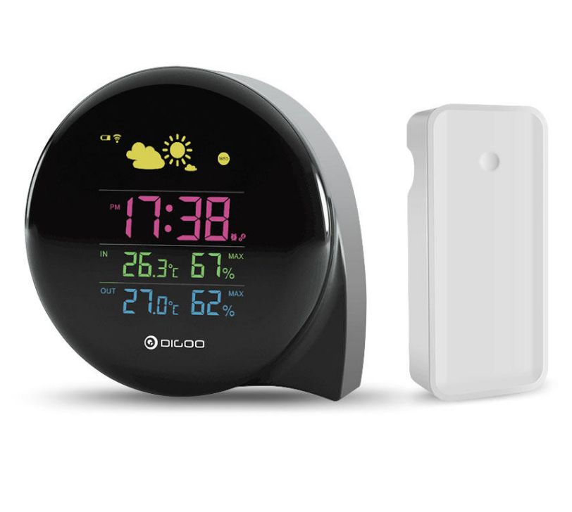 Smart Weather Clock with Forecast Features