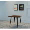Industrial Style Iron Leg Dining Table