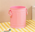 Cute Heart-Shaped Metal Pen Holder for Office & Makeup